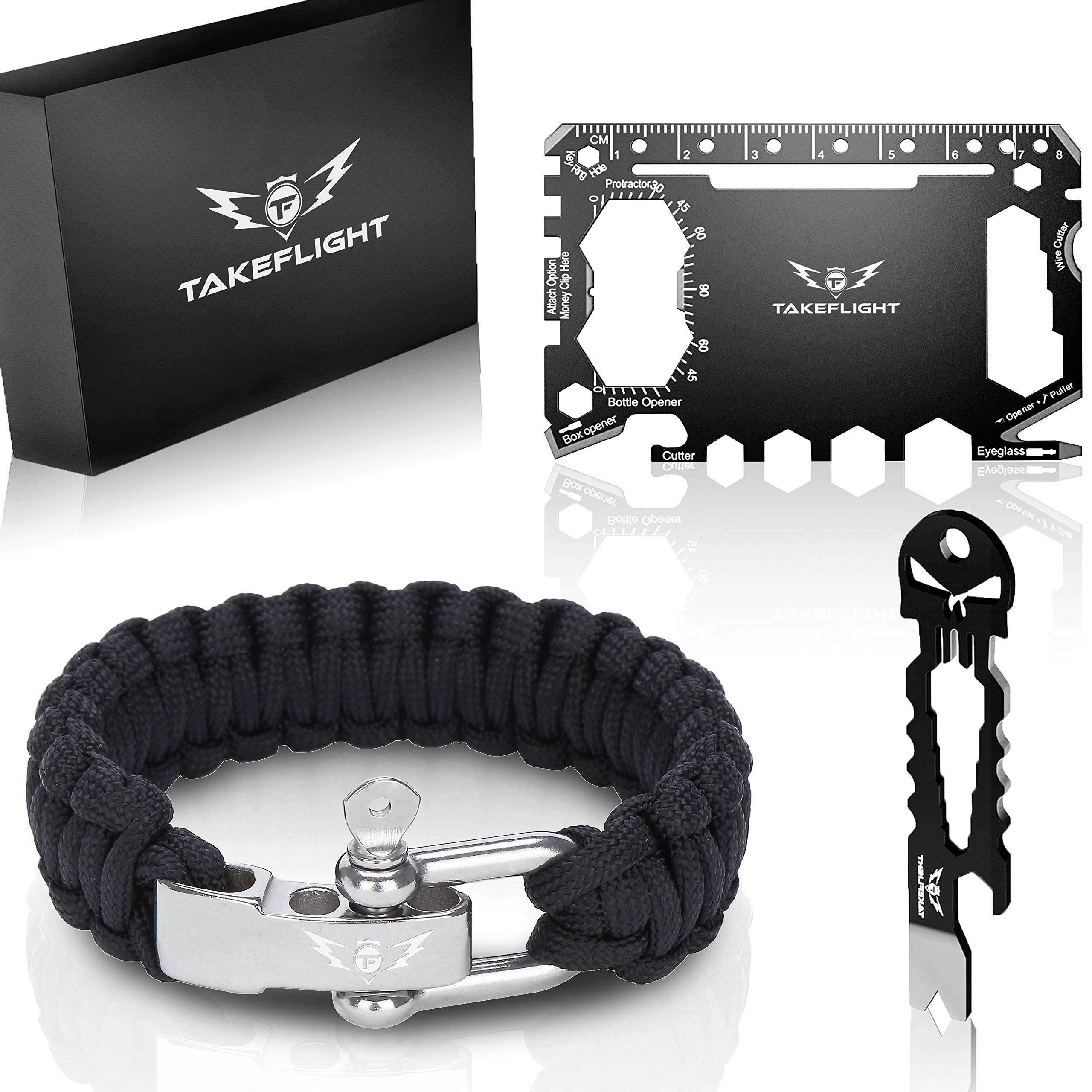 Paracord Bracelet w/Bottle Opener - GWLX1012SG - IdeaStage Promotional  Products